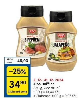 Hořčice Alba