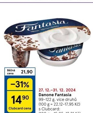 Jogurt Fantasia Danone