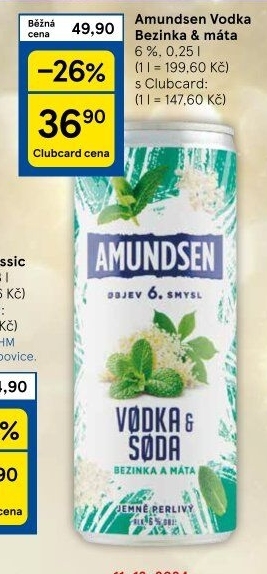 Míchaný nápoj Amundsen vodka &amp