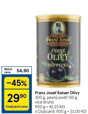 Olivy Exclusive Franz Josef Kaiser