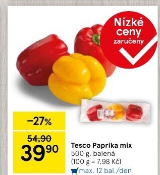 Paprika mix Tesco
