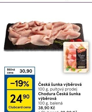 Šunka česká výběrová