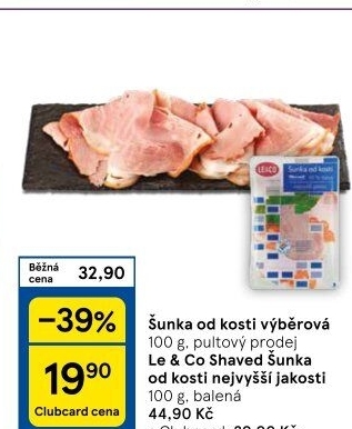 Šunka od kosti výběrová