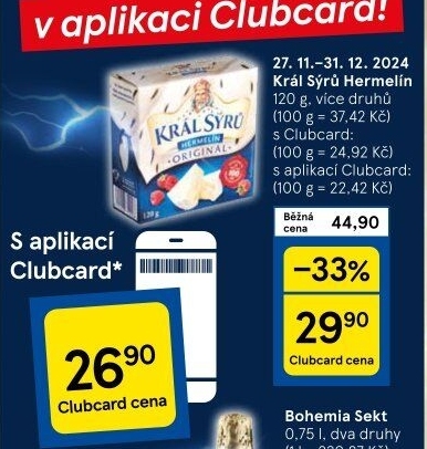 Sýr Hermelín Král sýrů