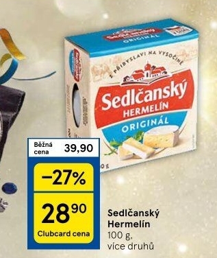 Sýr Hermelín Sedlčanský