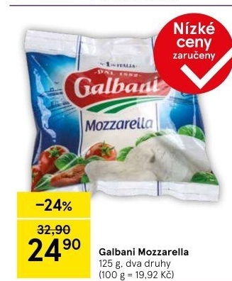 Sýr Mozzarella Galbani