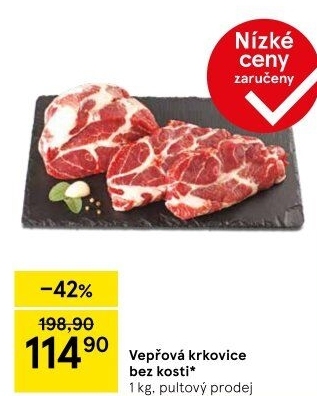 Vepřová krkovice bez kosti