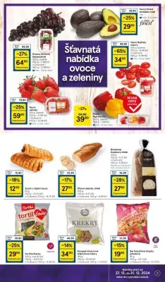 akční leták Tesco 27.12.2024-31.12.2024
