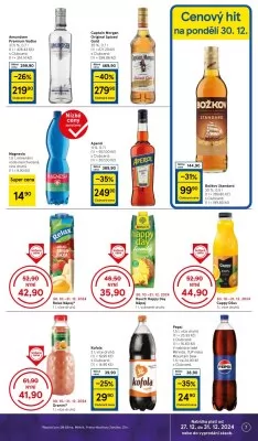 akční leták Tesco 27.12.2024-31.12.2024