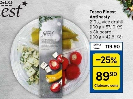 Antipasti Tesco Finest