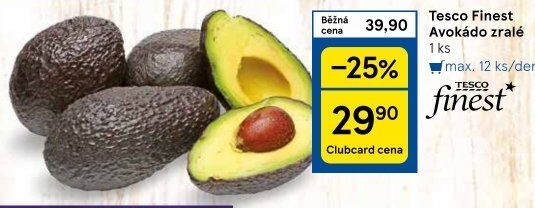 Avokádo Tesco Finest