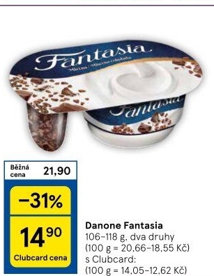 Jogurt Fantasia Danone