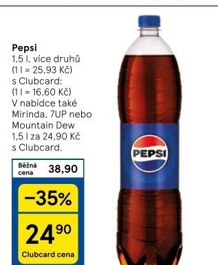 Limonáda Pepsi