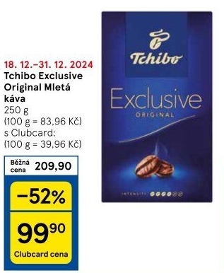 Mletá káva Tchibo Exclusive