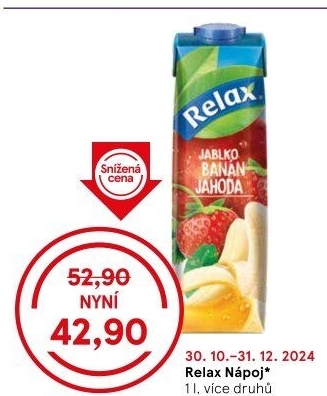 Nápoj ovocný Relax
