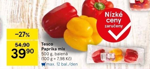 Paprika mix Tesco