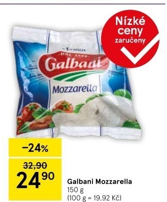 Sýr Mozzarella Galbani
