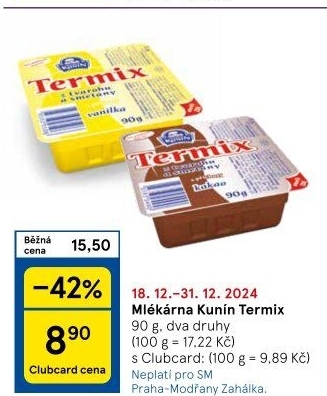 Termix Mlékárna Kunín