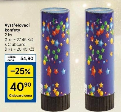 Vystřelovací konfety