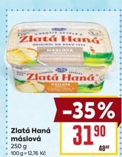 Margarín máslový Zlatá Haná Olma
