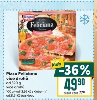 Pizza mražená FelicianaDr. Oetker