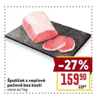 Špalíček z vepřové pečeně bez kosti