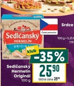 Sýr Hermelín Sedlčanský