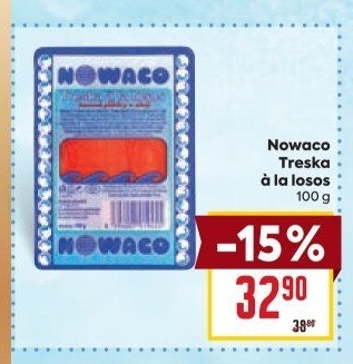 Treska a la losos Nowaco