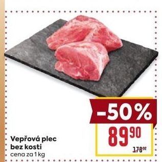 Vepřová plec bez kosti