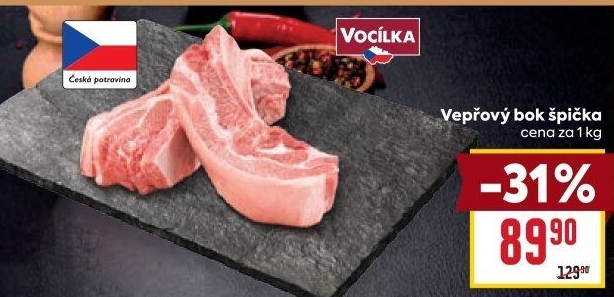 Vepřový bok špička Vocílka