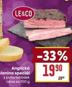 Anglická slanina speciál LE&amp