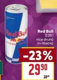 Energetický nápoj Red Bull