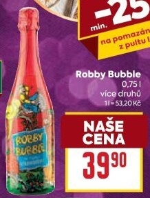 Sekt nealkoholický dětský Robby Bubble