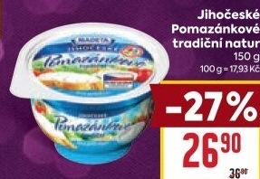 Tradiční pomazánkové Jihočeské Madeta