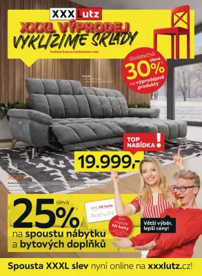 akční leták XXXLutz 27.12.2024-12.1.2025
