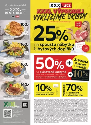 akční leták XXXLutz 27.12.2024-12.1.2025