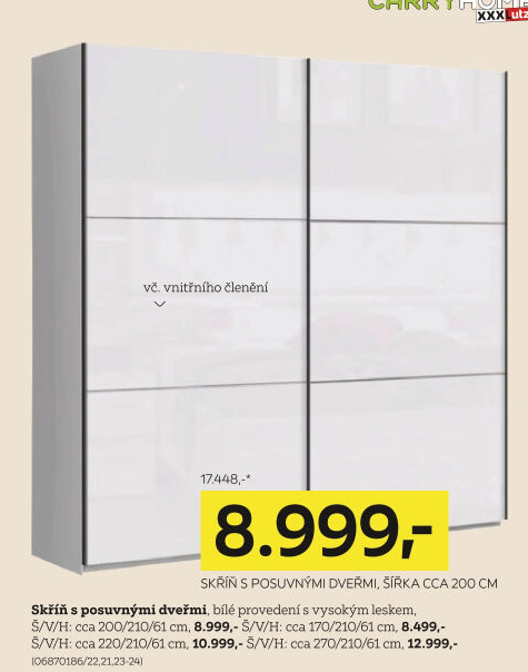 SKŘÍŇ 170 CM