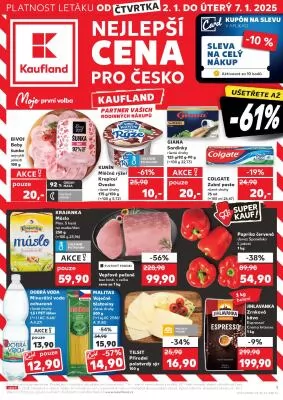 akční leták Kaufland 2.1.2024-7.1.2025