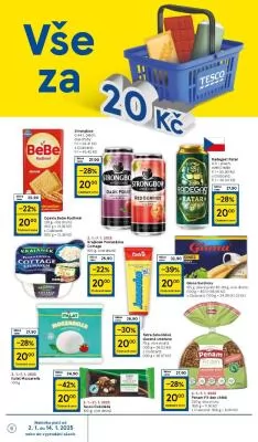 akční leták Tesco 2.2.2025-7.1.2025