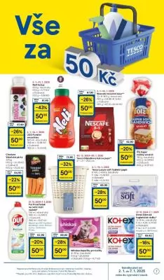 akční leták Tesco 2.2.2025-7.1.2025