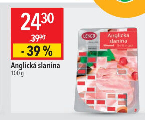 Anglická slanina LE&amp