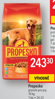 Granule pro psy Propesko