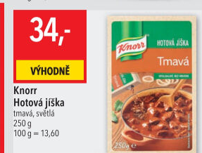 Jíška hotová Knorr