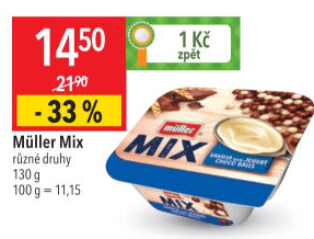 Jogurt Müller Mix