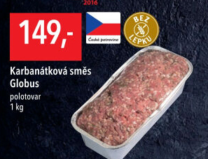 Karbanátková směs Globus