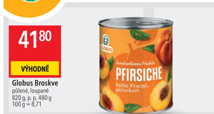 Kompot broskve Globus