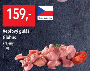 Maso na guláš vepřové Globus