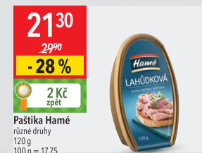 Paštika lahůdková Hamé