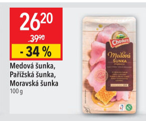Šunka medová výběrová Beskydské uzeniny Chodura