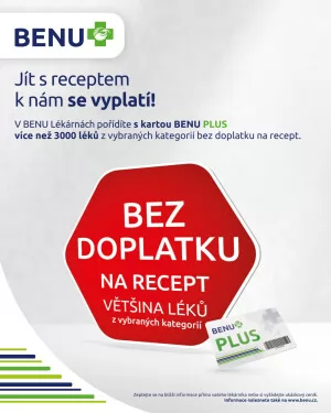 akční leták BENU Lékárna 1.1.2024-31.1.2024